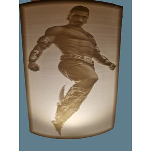 Namor Sub-Mariner Cool 3D Printed Lithophane Night Light 4" LED